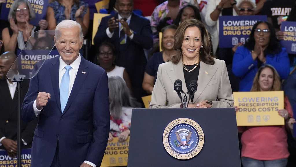 Harris looks to Biden for a boost in Pennsylvania as the two are set to attend a Labor Day parade [Video]