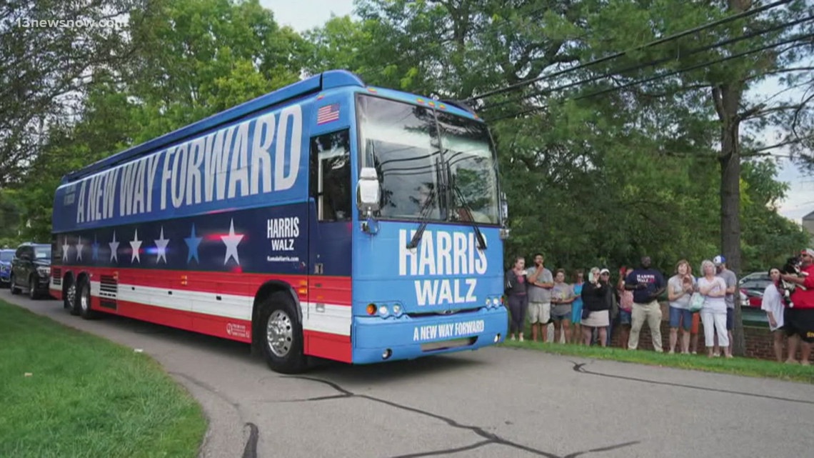 Harris campaign Reproductive Freedom bus tour [Video]