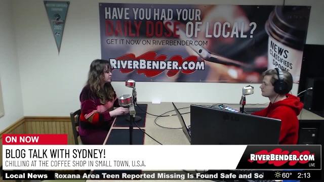 Our Daily Show! Blog Talk With Sydney: Chilling at the Coffee Shop in Small Town, U.S.A. [Video]