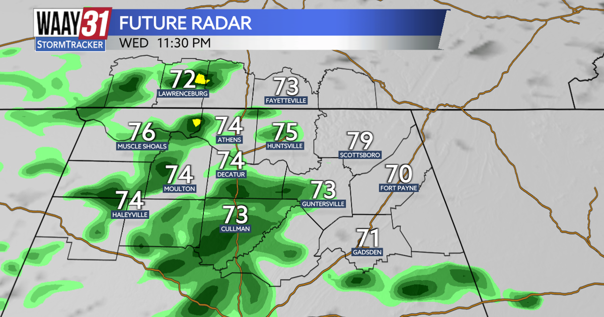 Cloud cover and breezy conditions give way to night rain | News [Video]