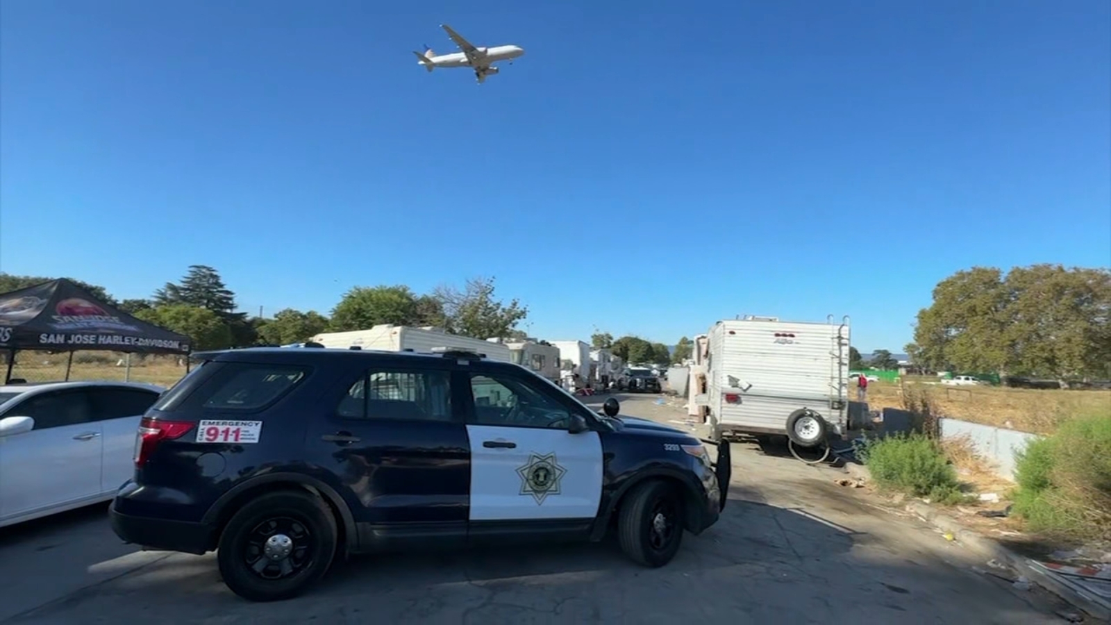 Homeless advocates push back on San Jose clearing encampment due to airport path [Video]