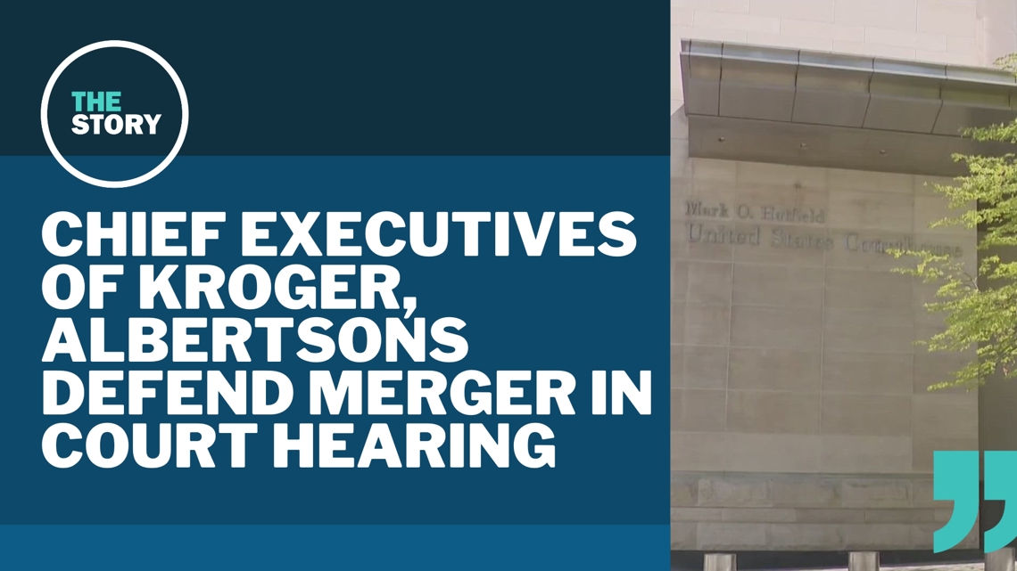 Defending merger in court, Kroger CEO promises higher wages and lower prices [Video]