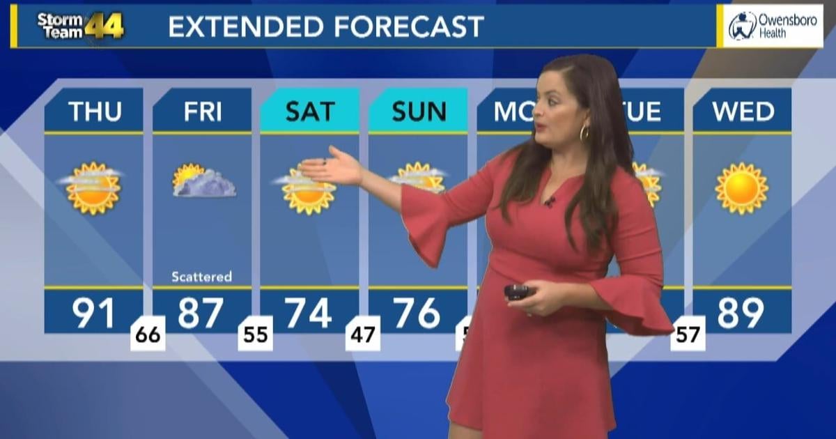 Hot and sunny Thursday; cool down by the weekend | Video