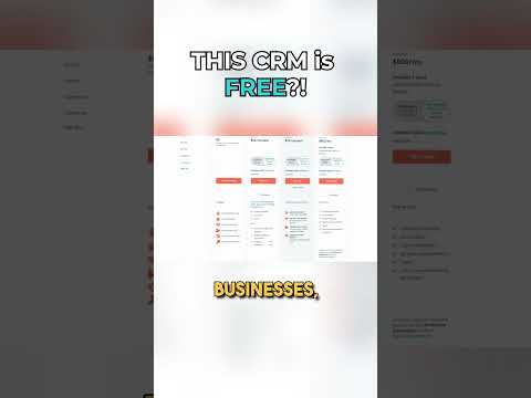 Most CRMs Have FREE Options for Microbusinesses! Like Hubspot! [Video]