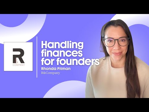 Startup Equity Matters | Ep. 21 Handling Finances for Founders with Rhonda Pitman [Video]