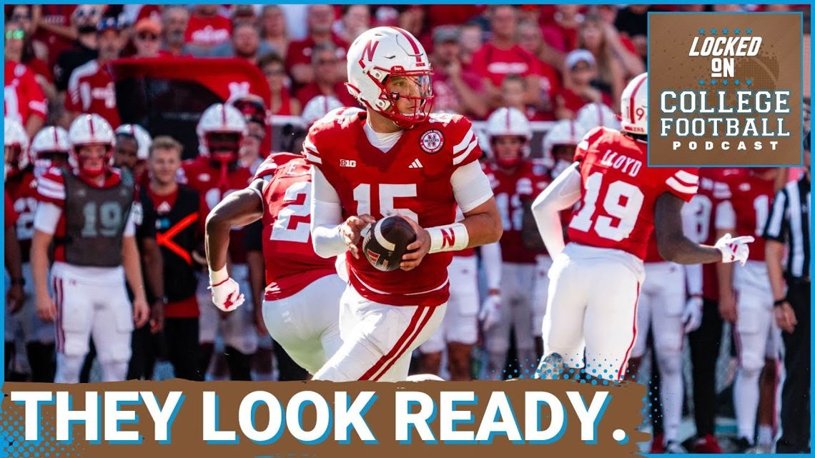 Nebraska READY to take on Colorado? Nebraska showed all they can vs UTEP l College Football Podcast [Video]