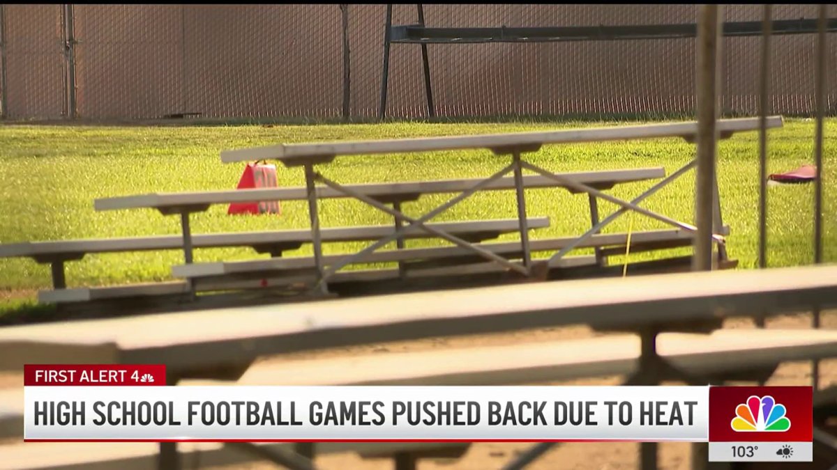 High school football games pushed back due to sweltering heat  NBC Los Angeles [Video]