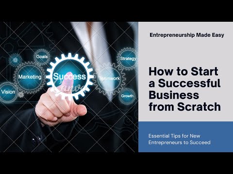 How to Actually Start a Business (Essential Startup Tips) [Video]