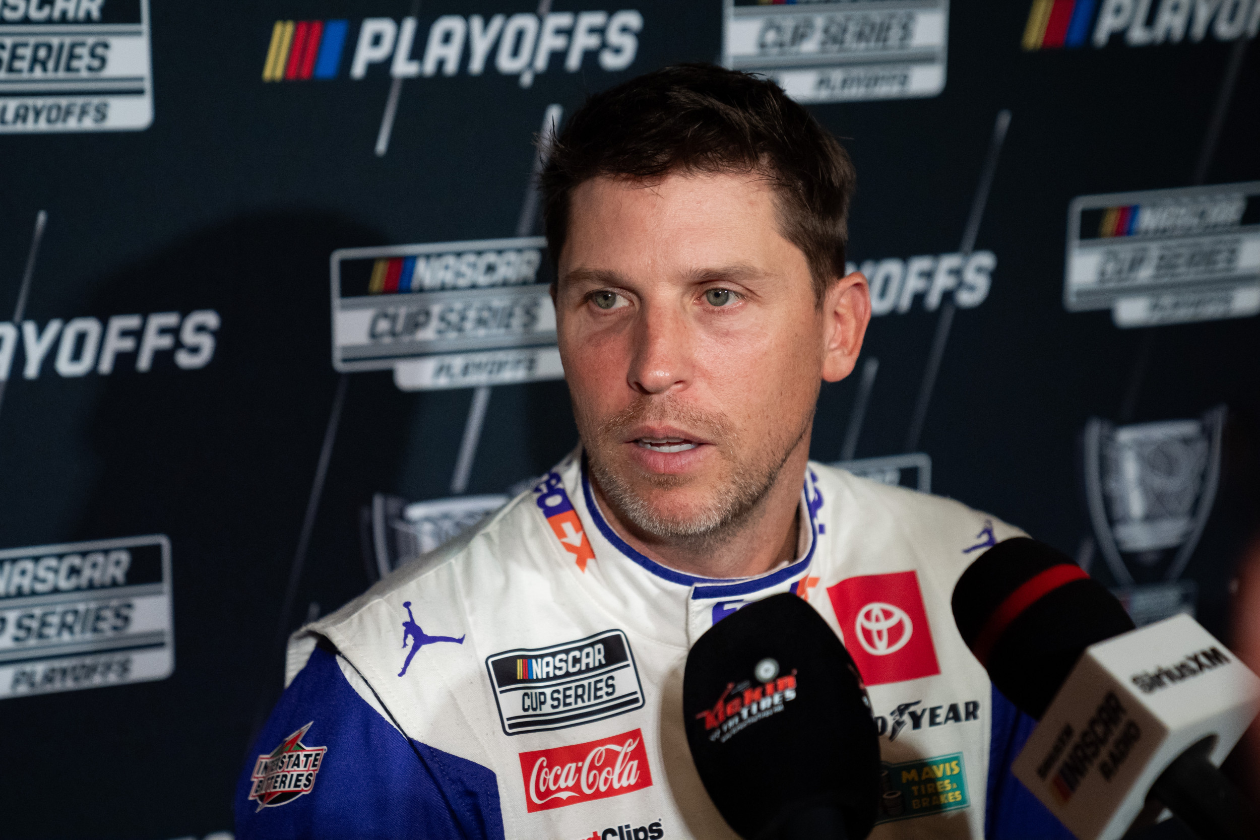 Denny Hamlin NASCAR Nightmare As Driver Hits Powertrain Issues During Qualifying [Video]