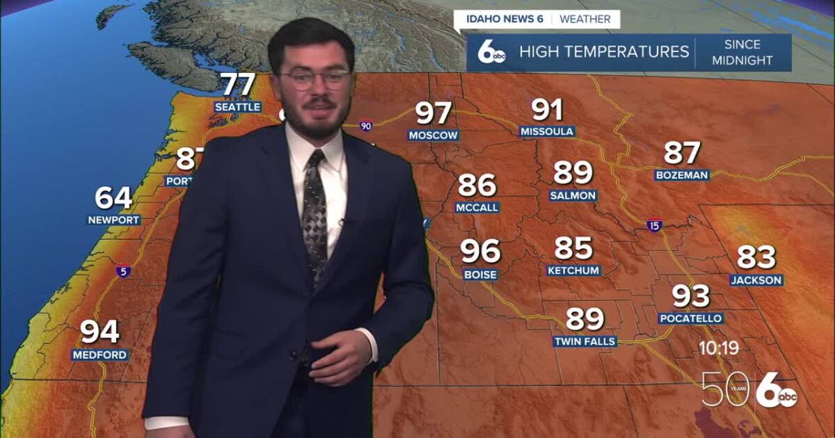 90 weather holds strong through the weekend, but a cool off is coming [Video]