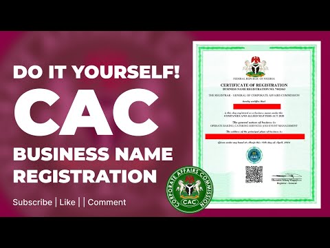 How to Register Your Business Name with CAC in 2024 | Complete Step-by-Step Guide [Video]