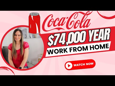 Coca-Cola $74,000 Year Remote Work From Home Jobs | No College Degree Needed | USA Only | Apply Now! [Video]