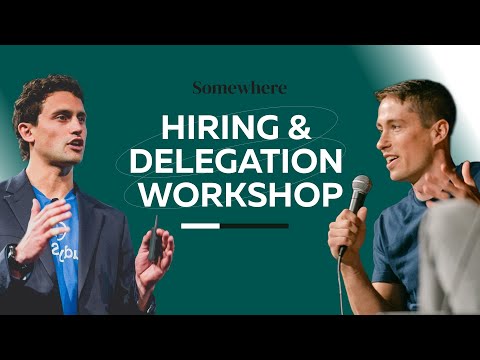 How to Hire and Delegate with Nick Huber and Sieva Kozinsky [Video]