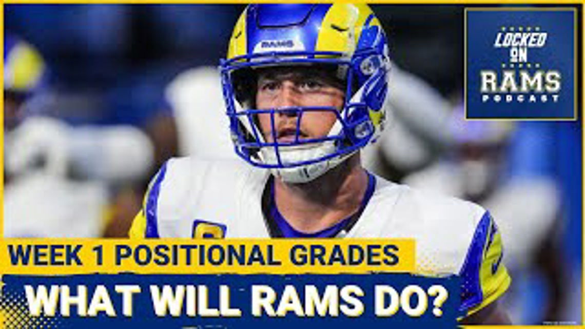 Who Will Rams Start at Left Tackle, How Rams Will Get By Without Puka, Week 1 Grades & More! [Video]