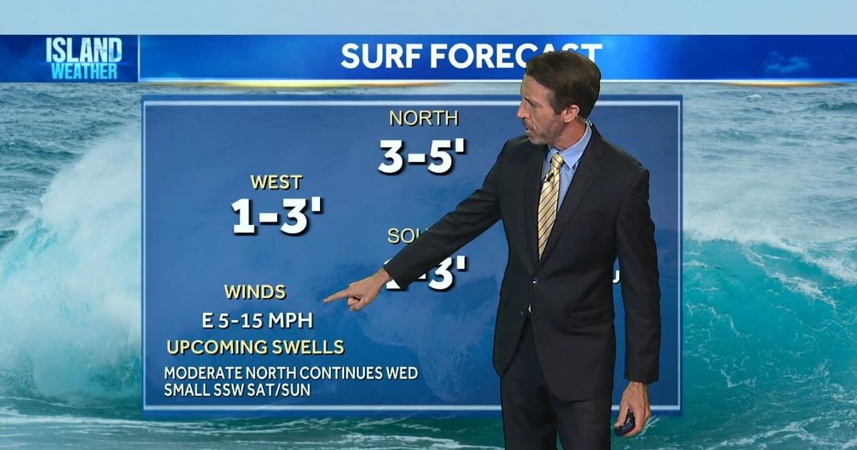 More comfortable weather to return with trades later this week | Video