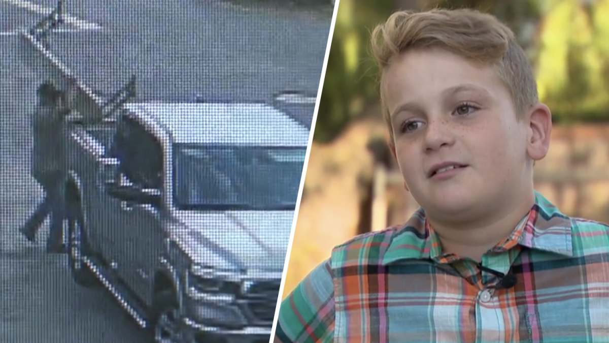 Thief caught on camera stealing Ramona boys lemonade stand setup  NBC 7 San Diego [Video]