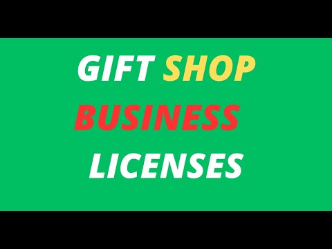 gift store business registration and licenses 1 [Video]