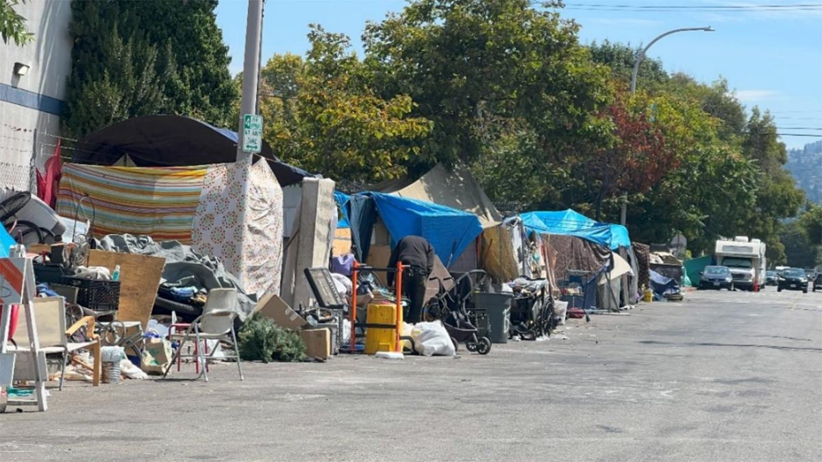 Winery, brewery, bagel shop team up to call out Berkeley’s permissiveness of homeless encampments [Video]