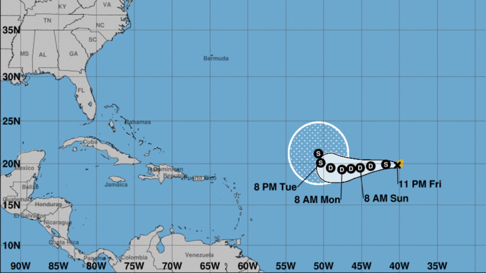 Tropical Storm Gordon develops in in Atlantic Ocean but it does not pose a threat to land: NOAA [Video]