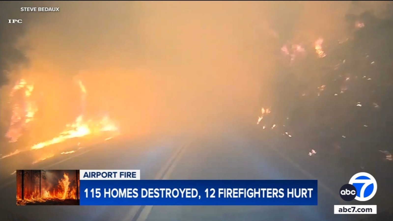 Airport Fire: More than 100 homes destroyed as crews make progress in Orange, Riverside counties [Video]