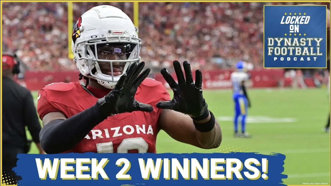 Marvin Harrison Jr. & Malik Nabers Among Biggest Week 2 Dynasty Winners! [Video]