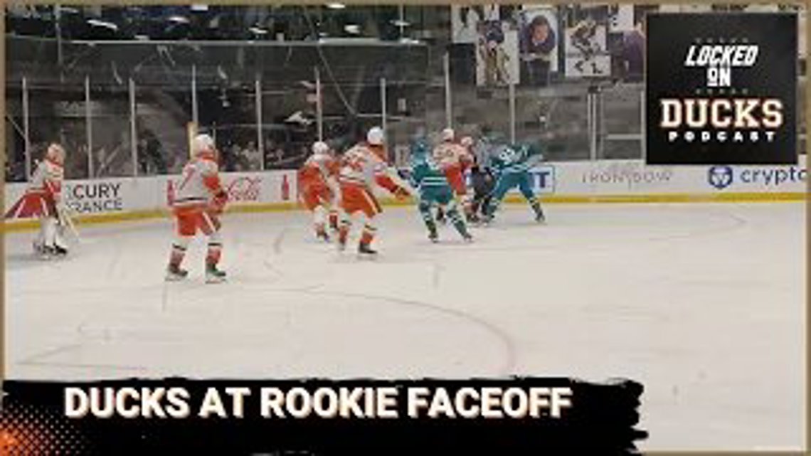 Ducks Prospects At the LA Rookie Faceoff [Video]