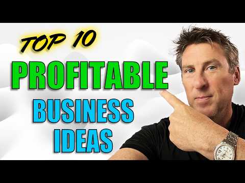 Top 10 MOST PROFITABLE Small Business Ideas you CAN DO! [Video]