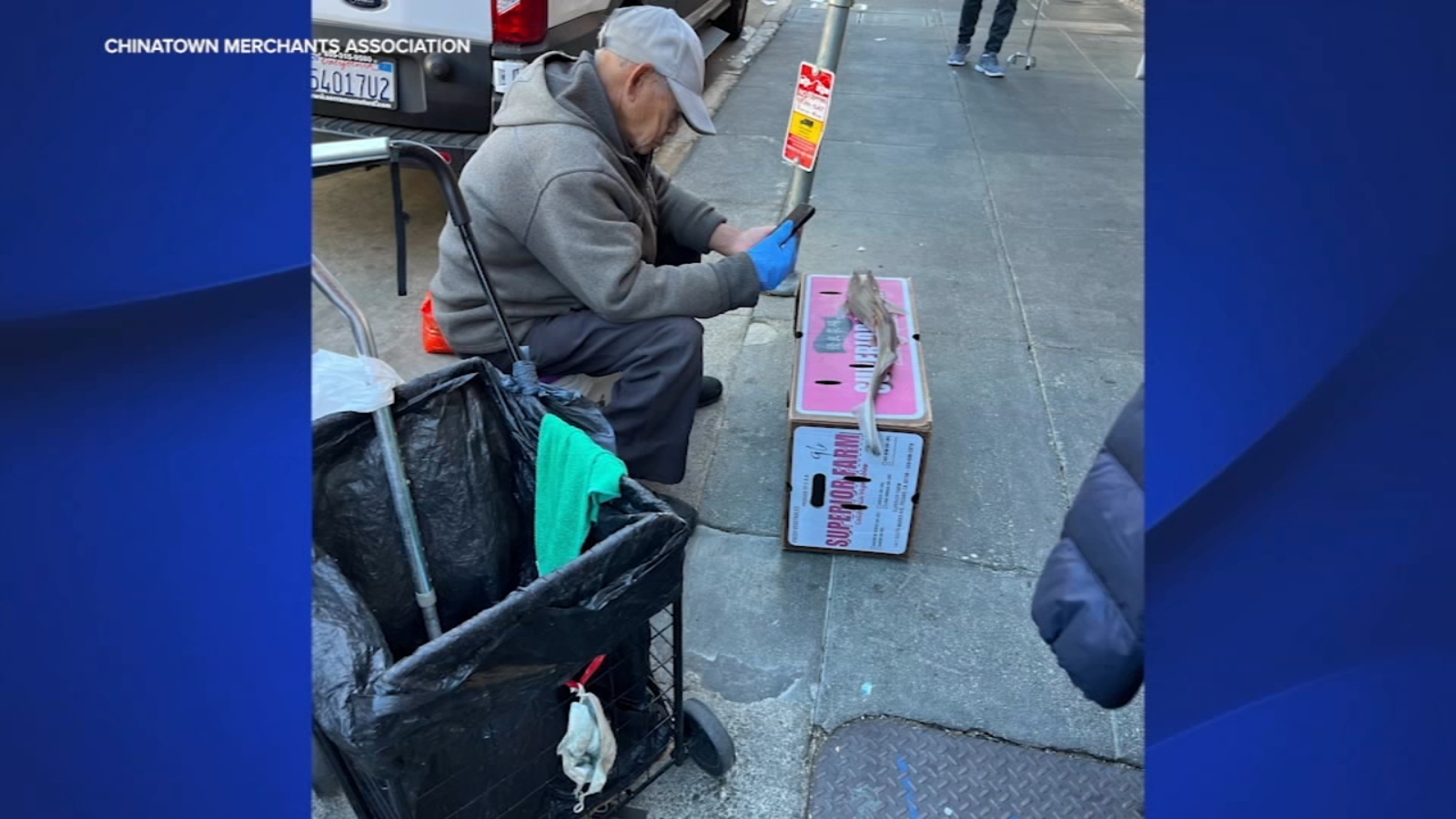 San Francisco Chinatown merchants fed up with illegal vending of raw meat, vegetables and even baby sharks [Video]