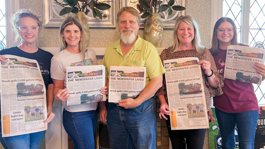 Lindale newspaper returning to print, to update website thanks to nonprofit [Video]