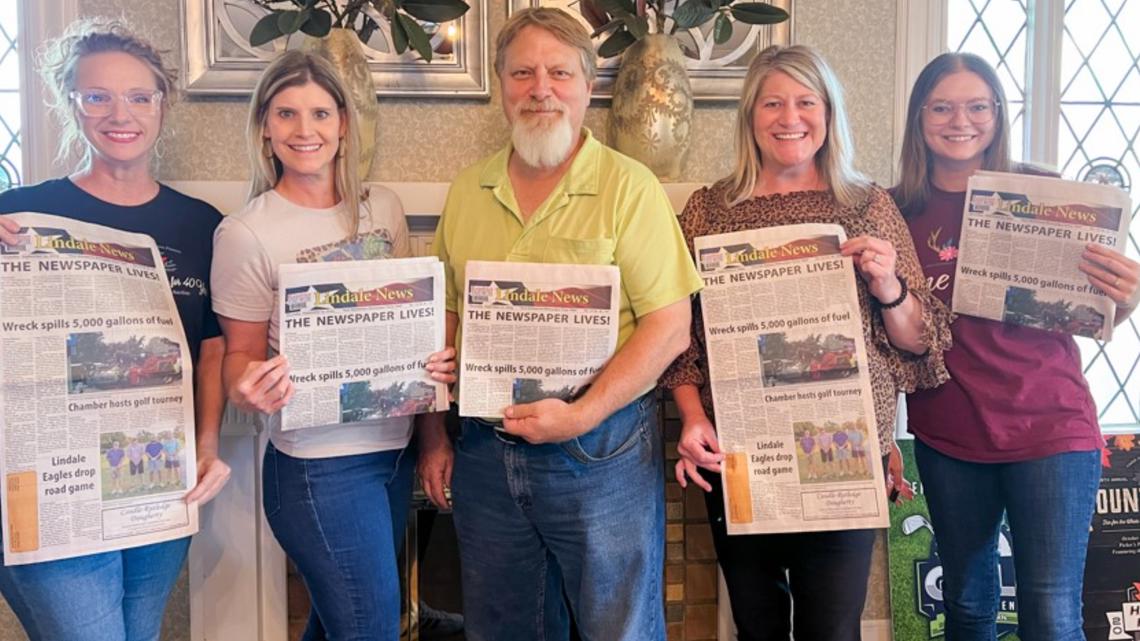 ‘THE NEWSPAPER LIVES!’ | Lindale Newspaper returns under ownership of non-profit media organization [Video]