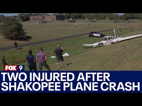 Shakopee plane crash hospitalizes two people [Video]