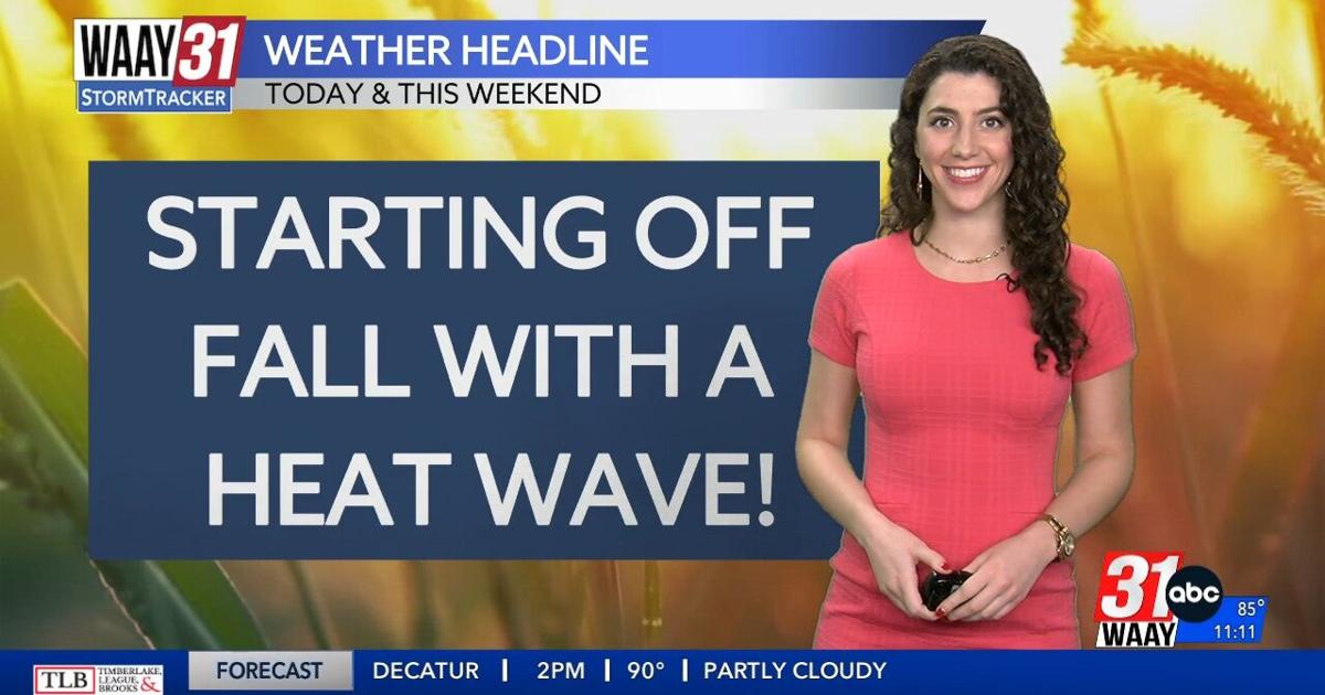 Starting off Autumn with a Heat Wave! | Video