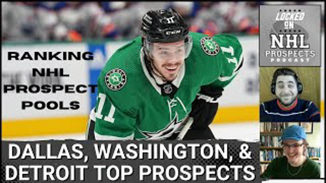 NHL PROSPECT POOL RANKINGS #14-12: Dallas, Washington, & Detroit [Video]