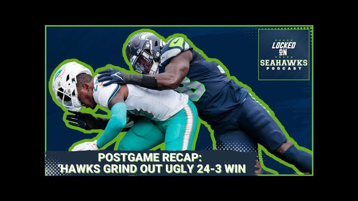 Seattle Seahawks Survive Flag Fest, Batter Miami Dolphins in 24-3 Victory [Video]