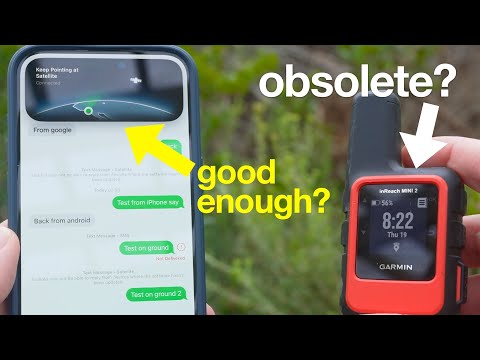 iPhone Satellite vs Garmin inReach [Video]