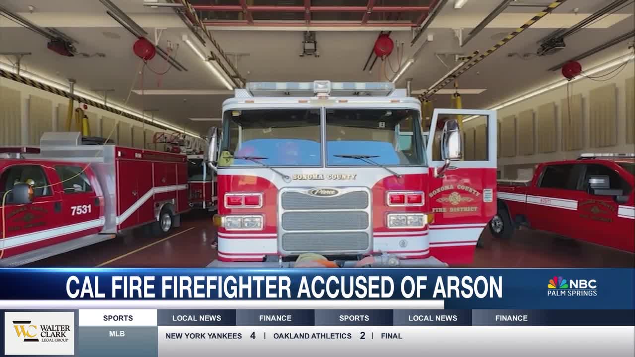 California Firefighter Accused Of Setting Five Wildfires Over The Past Six Weeks [Video]