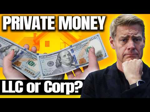 How To Structure A Private Money Lending Business (Corp or LLC?) [Video]