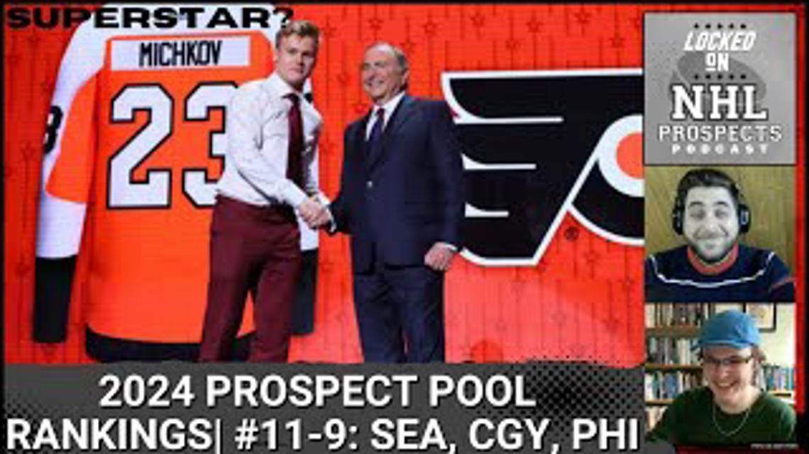 TOP 10 NHL PROSPECTS POOL COUNTDOWN| #11-9: Seattle, Calgary, Philadelphia [Video]