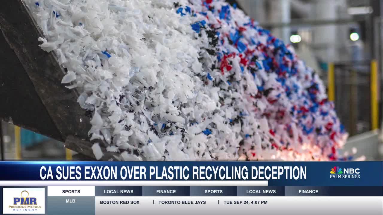 California AG Sues ExxonMobil Over Alleged Plastic Recycling Deception [Video]