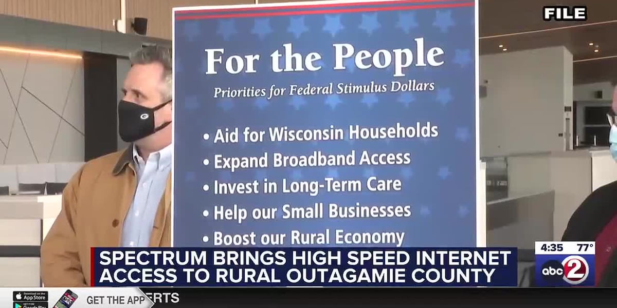 Spectrum brings high-speed internet access to rural Outagamie County [Video]