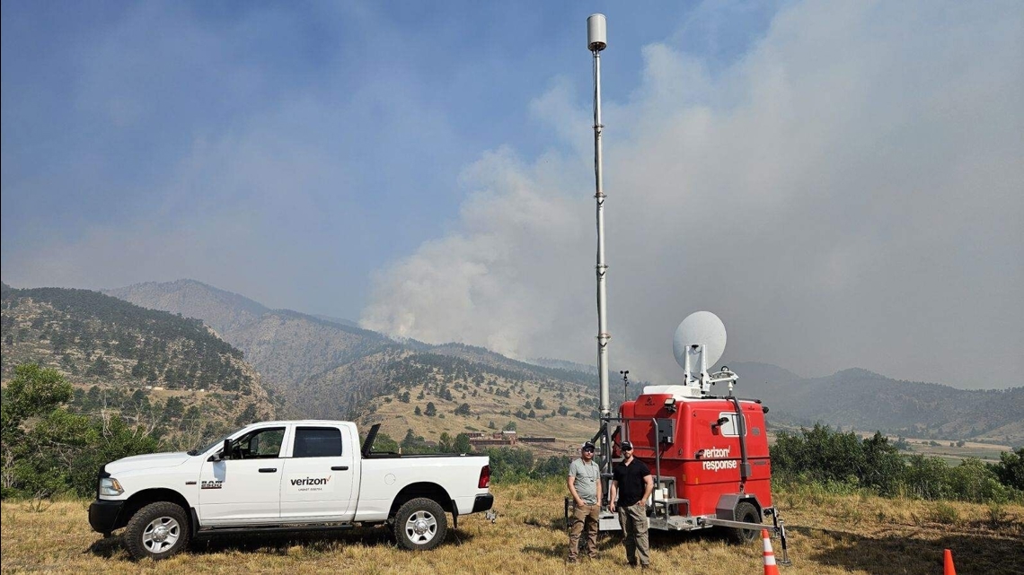 Colorado company helps bring cell service to wildfire zones [Video]