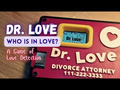 Make and Play Dr. Love, a Game of Love Detection  Adafruit Industries  Makers, hackers, artists, designers and engineers! [Video]