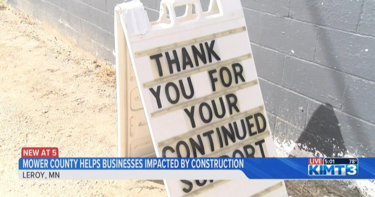 Mower County helps business impacted by construction | News [Video]