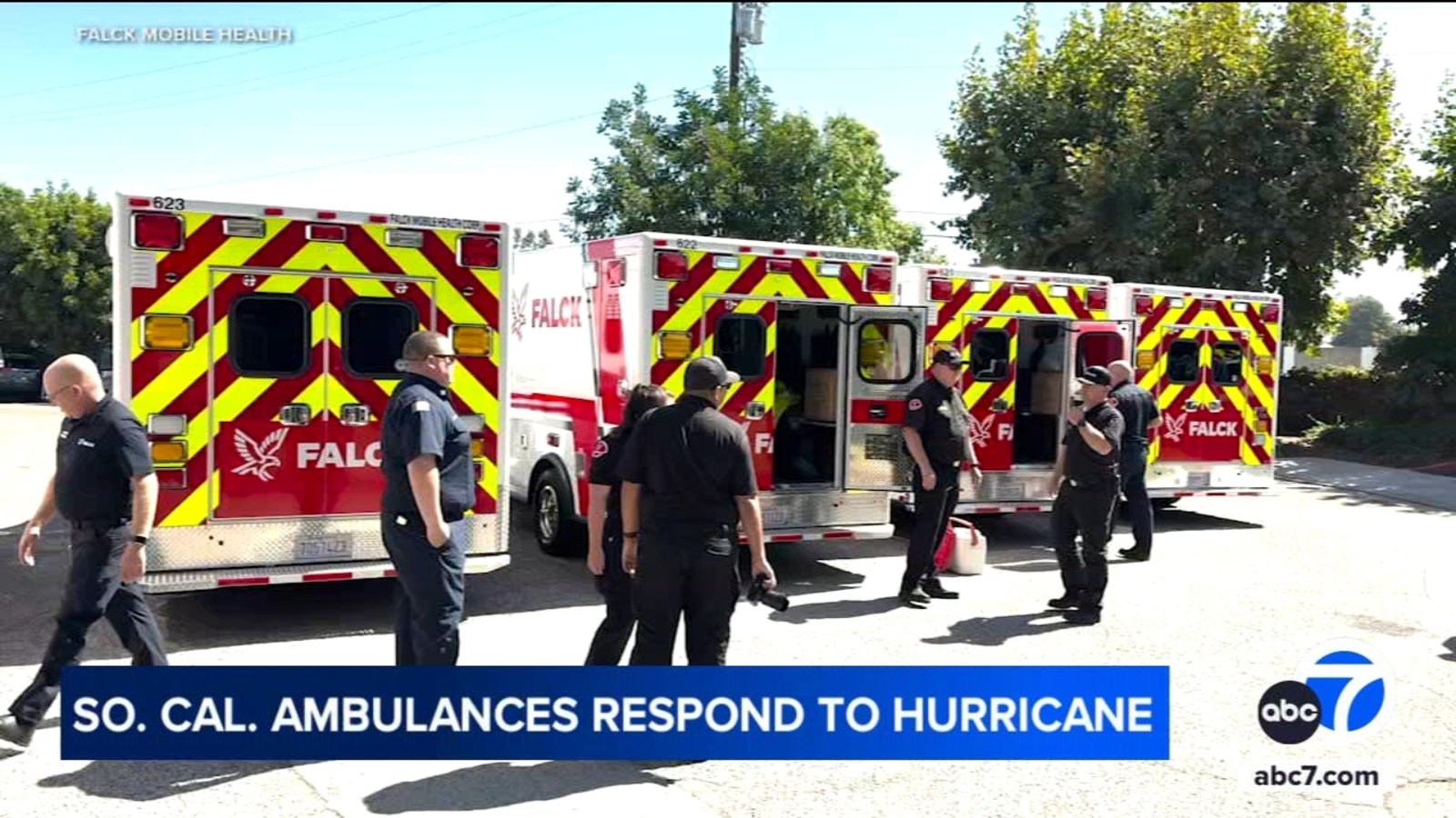 Southern California ambulances respond to help with emergency response to Hurricane Helene [Video]