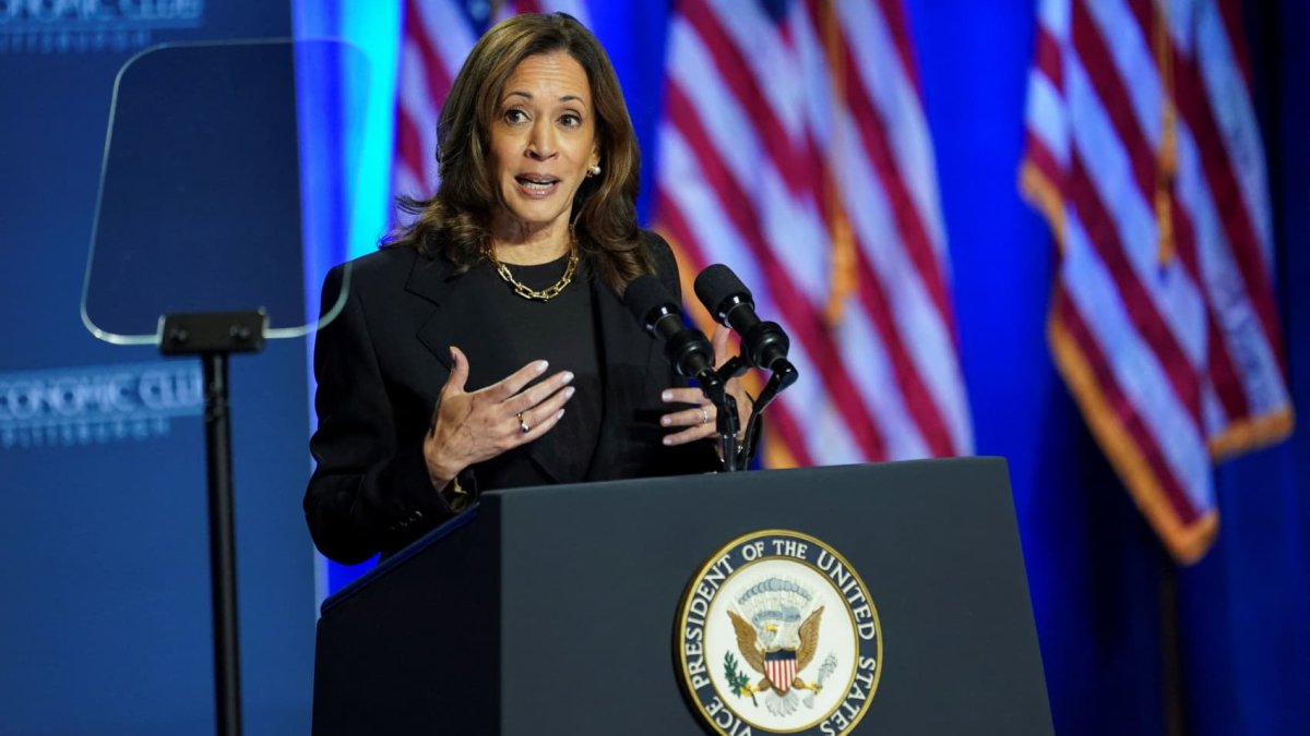 Kamala talks abortion, immigration and economy during camapign fundraiser  NBC Bay Area [Video]