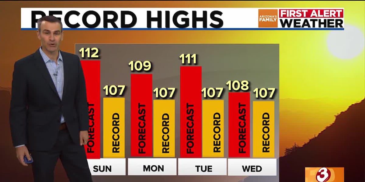 First Alert Weather Day for record-breaking heat in Phoenix area [Video]