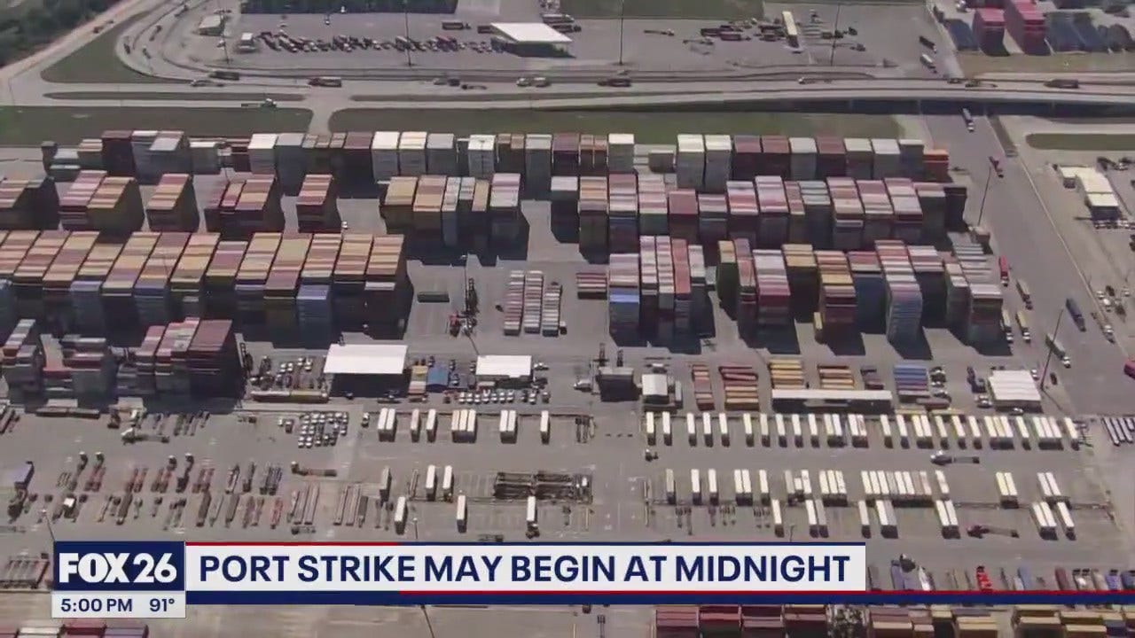 Port of Houston Longshoremen set to go on strike [Video]