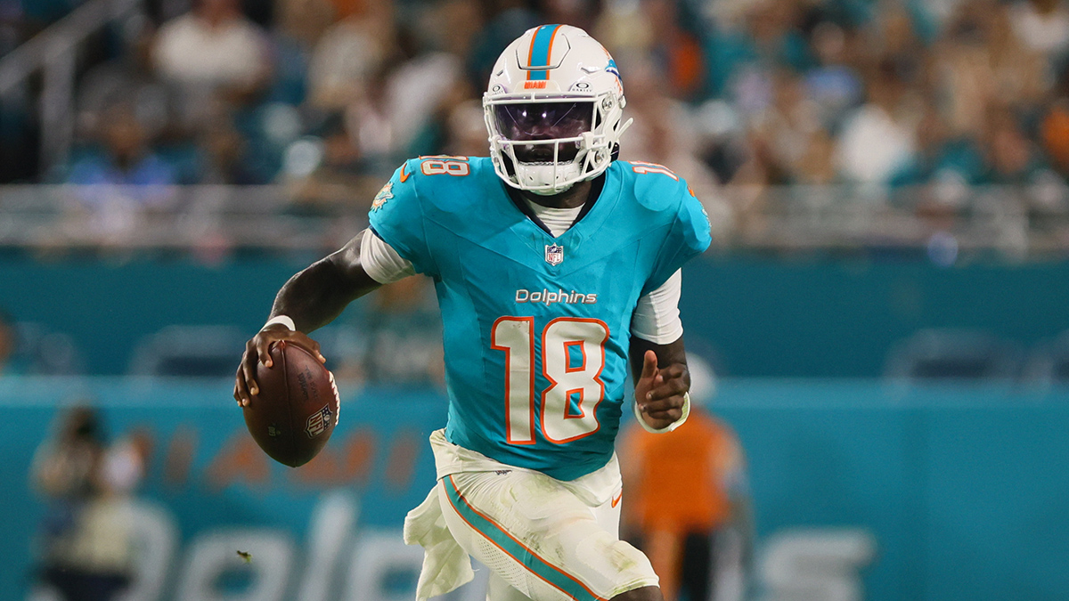 Dolphins reveal Tyler Huntley will start at QB in Week 5 vs. Patriots  NBC Sports Boston [Video]