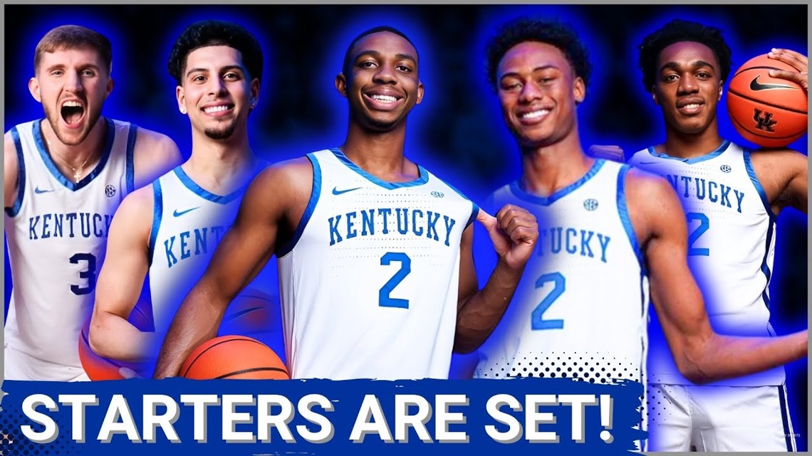 Kentucky basketball’s starting five has been SET! Can Mark Pope win NOW? [Video]