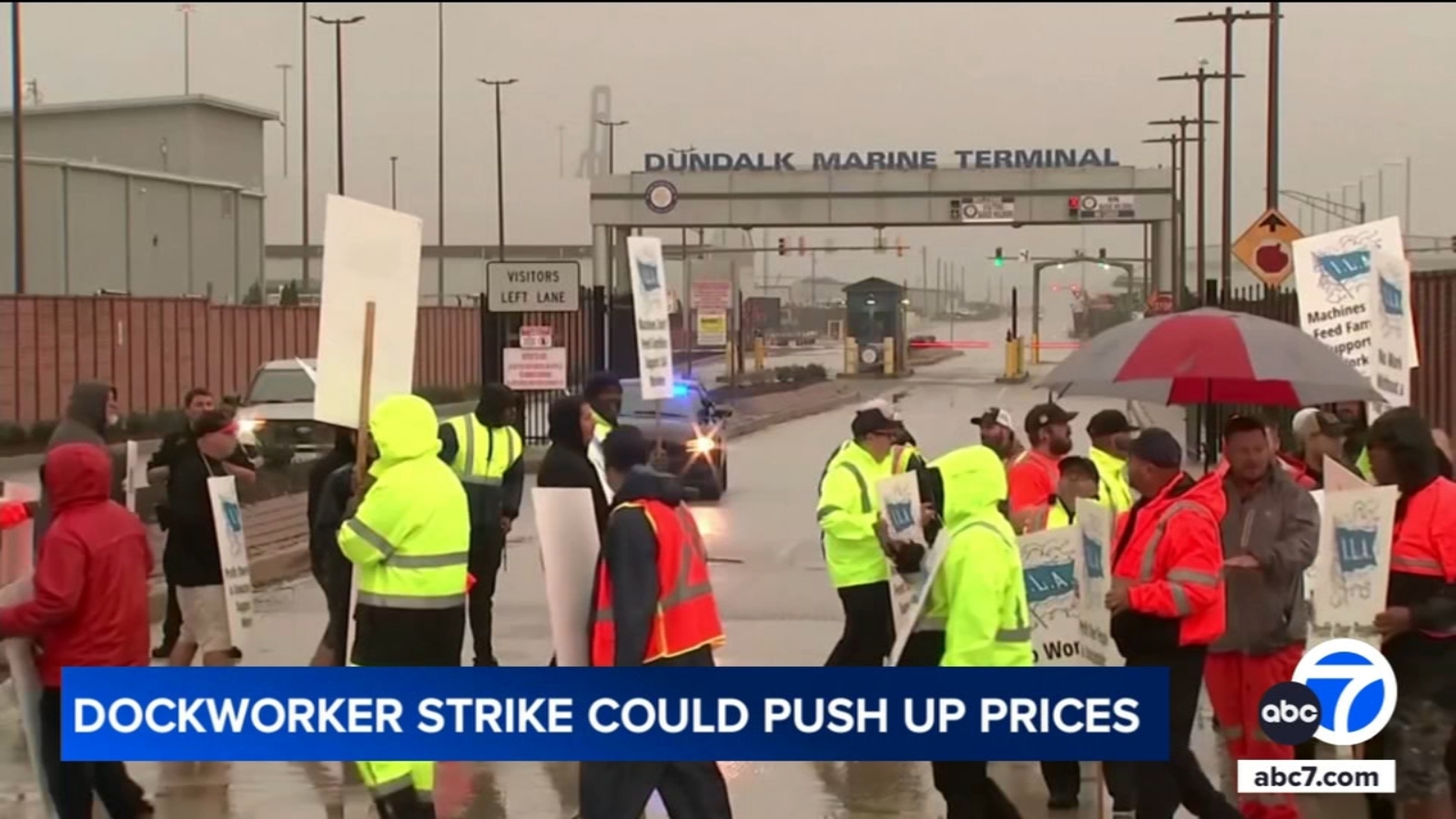 ‘Business as usual’ at Port of Los Angeles as dockworkers strike at East, Gulf Coast ports [Video]